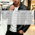 thumbnail image 3 of Caywon Men's Fashion Jackets, Faux Leather Collared Zip Front with Pockets, Motorcycle Casual Daily Wear, 3 of 6