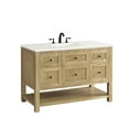 thumbnail image 2 of James Martin 330-V48-LNO-3WZ Single Vanity Light Natural Oak w/ White Zeus Top, 2 of 9