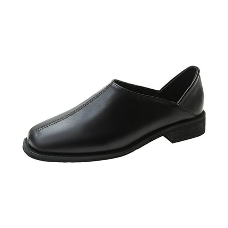 

TAIAOJING Women s Shoes Spring Single Shoes Simple Shallow Retro Shoes Zapatillas