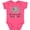 Vintage Hot Pink, variant on Inktastic My Gigi and Papa Love Me Boys or Girls Baby Bodysuit