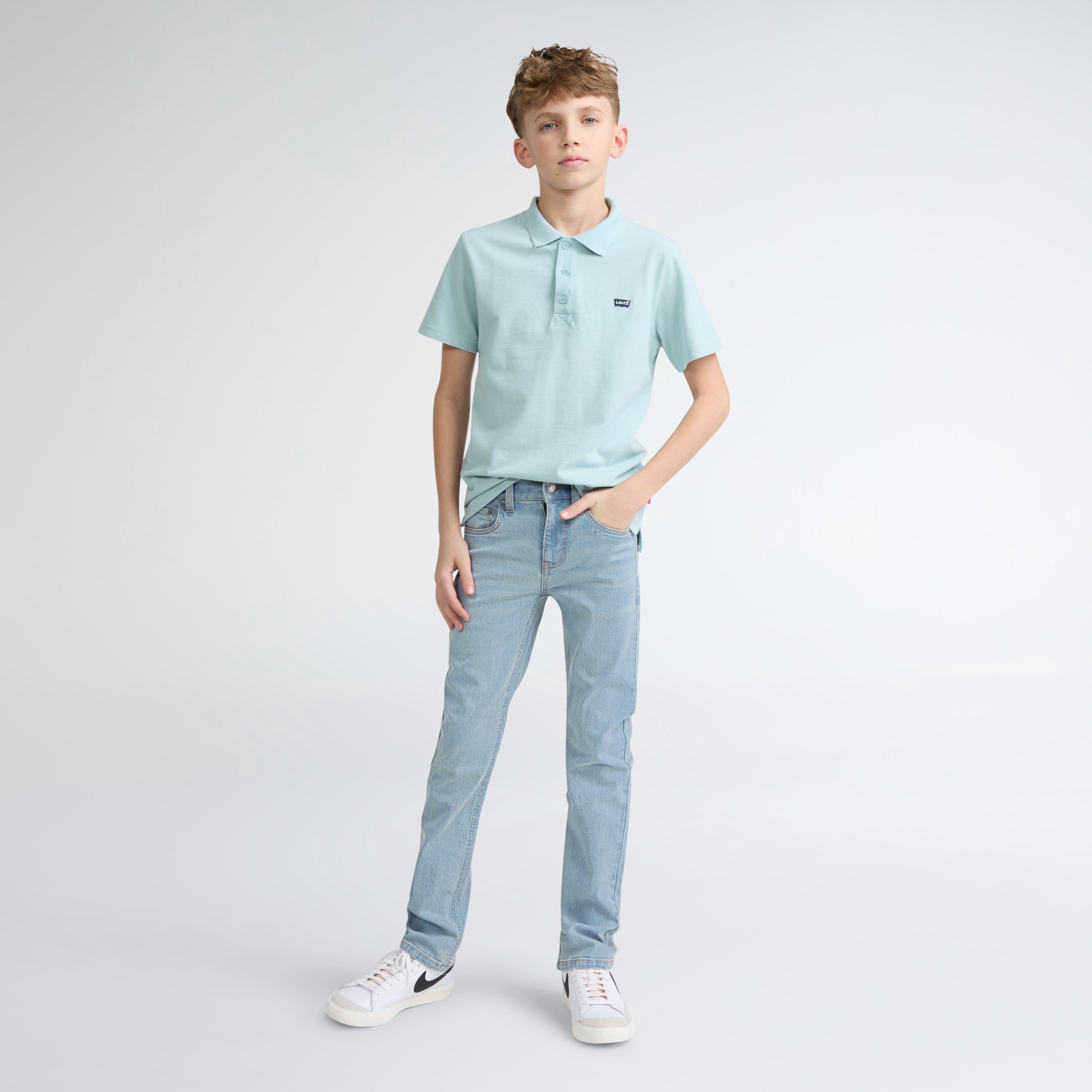 Levi Strauss Signature Boys Straight-Leg Jean, Size 4-18