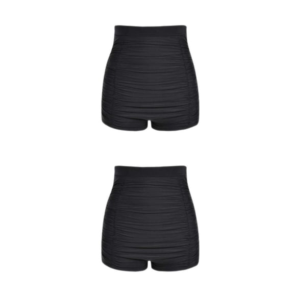 Sonducket Traje de baño elegante y duradero para mujer para gimnasio y playa Traje de baño modesto y moderno para mujer Cómodo negro L 1 negro L, 1 2piezas