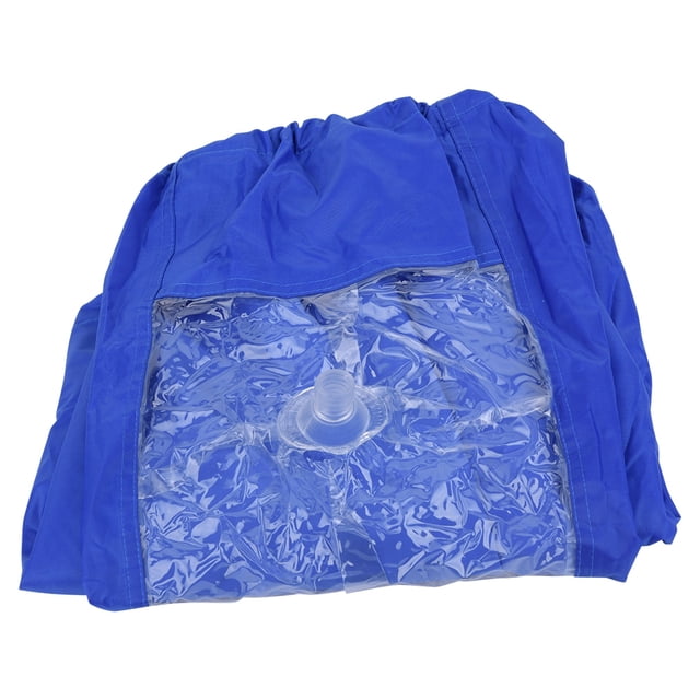 Couverture de climatiseur - Couverture étanche Climatiseur Nettoyage Couverture de lavage de poussière Protecteur étanche Couleur bleue(L)