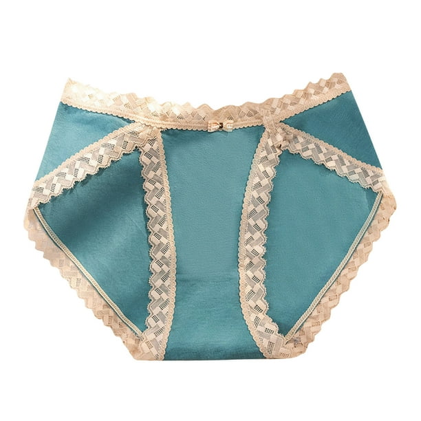 Aayomet Women Underwear Thongs Panties Seamless Comfort Underwear (Sky Blue,  XL) 