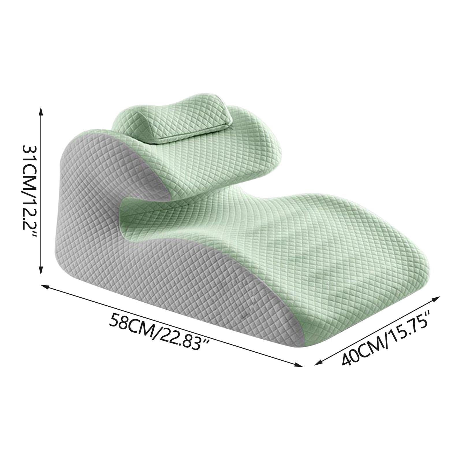Acid Reflux Pillow for Sleeping - GERD Bed Wedge Pillow with Ventilated Foam | Orthopedic Back Support for Neck & Shoulder Pain Relief