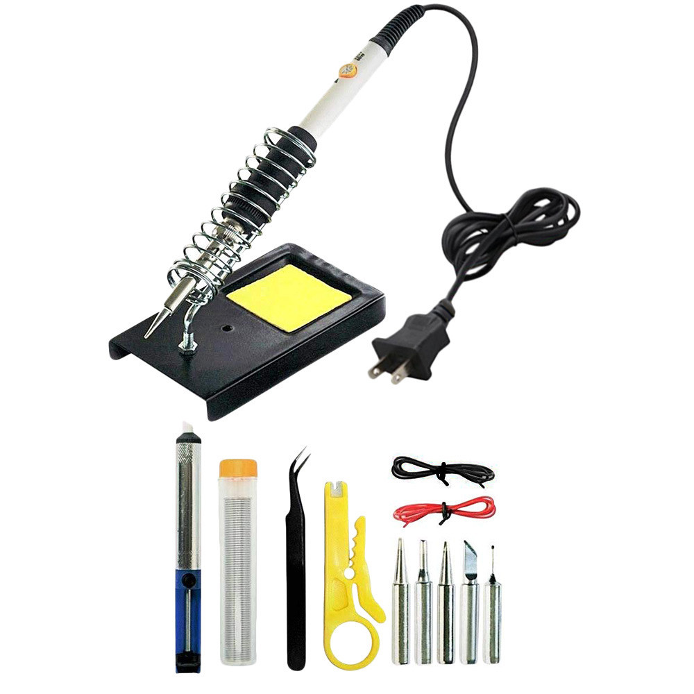 Soldering Iron Kit Electronics Adjustable Temperature Welding Tool
