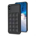 thumbnail image 2 of ELEHOLD for Apple iPhone XS/X Card Holder Back Case with Pockets, Premium PU Leather ID Cash Credit Slots Magnetic Kickstand Flip Folio Slim Hard Protective Cover, black, 2 of 7