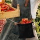 thumbnail image 3 of Bolsa de lona de cuero, bolsa de recolección de alimentos, bolsa de lona encerada, bolsa para recolectar frutas, bolsa para hongos, bolsa de cuero para cinturón de bushcraft, bolsa plegable, 3 of 8
