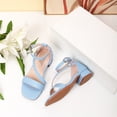 thumbnail image 5 of MEZZALL Girls Summer Heel Sandals Casual Solid Color Footwear Holiday Toddler Shoes, 5 of 5