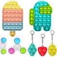 thumbnail image 1 of IGUOHAO Fidget IGUOHAO s , Fidget Pack，Pop IGUOHAO Fidget IGUOHAO , Simple dimple IGUOHAO ,Squeeze Sensory IGUOHAO , Silicone Stress Reliever IGUOHAO , Autism Special Needs Stress Reliever. 7 PCS, 1 of 7