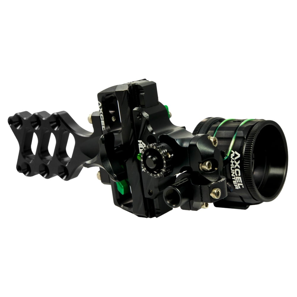 Axcel Accuhunter Plus Sight, 1 Pin, Green, .019
