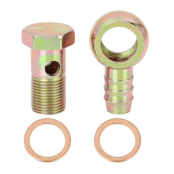 18mm Banjo Manguera Púa Perno Montaje Metal para Motocicleta Coche