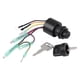 thumbnail image 2 of Interruptor de encendido de barco con llave 6 conectores montaje 3 posiciones accesorios de barco 17009A5 apto de Motor, 2 of 9