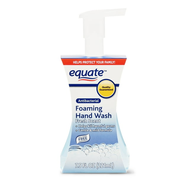 Equate Foaming Antibacterial Hand Soap, Fresh Scent, 7.5oz - Walmart