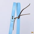 thumbnail image 3 of HILASON Western Premium Biothane Leather Horse Split Rein Turquoise, 3 of 3