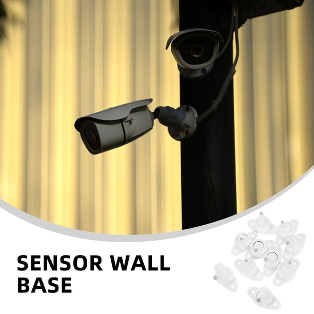FUTUREORYY 10Ud Soporte De Pared Para Sensor Con Material Firme Y Ajuste En Múltiples Ángulos