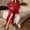 Red, variant on Women's V-Neck Silky Satin Wrap Robe, Ice Silk Lightweight Long Sleeve Sleep Robe with & Belt Red XL