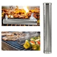 thumbnail image 4 of Barbecue Rond Tube de Fumage Chaud Froid Générateur de Fumée en Acier Inoxydable Granulés de Bois Cuisine Extérieure Fournitures de Barbecue-Section Ronde, 4 of 10