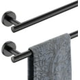 thumbnail image 1 of Double Towel Bar Matte Stainless Steel Bath Towel Rack for Bathroom Towel Holder Wall Mount Total Length TBLPB, 1 of 9