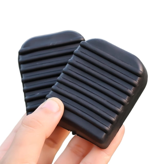 2pcs , Black Rubber Motorcycle Stand Pad Motorcycle Side Stand Kickstand Foot Extension Support Foot Pad Base Motorcycle Accessory