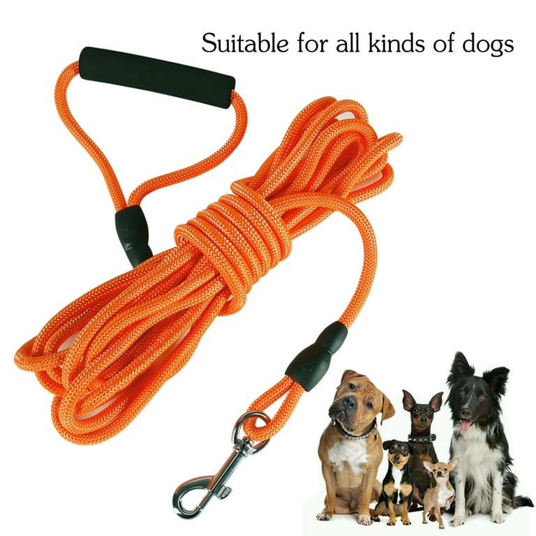 Vivifying Dog Training Leash 20FT Floating Dog Check Cord Long