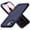 Navy blue, variant on Designed for iPhone 12 Case, Designed for iPhone 12 Pro Case, Silicone Shockproof Phone Case with [Soft Anti-Scratch Microfiber Lining] 6.1 inch, Navy Blue
