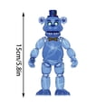 thumbnail image 2 of Figuras de acción de Five Nights At Freddys, juguete de la serie Glamrock Foxy de PVC para regalo de niños, 2 of 4
