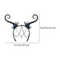 thumbnail image 3 of RKSTN halloween decroations Halloween Hair Accessories Hair Bands COSPLAY Hair Accessories Hair Bands With Beads, 3 of 7