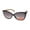 black, variant on 4434 NON-SLIP SHATTER RESISTANT PREMIUM ACETATE SUNGLASSES