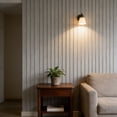 thumbnail image 2 of Peel and Stick PVC Slat Wall Panel 118"x15.75" Self-Adhesive Faux Wood Grain Wallpaper Panel 3D Printed Wall Panels for Walls & Ceilings, 2 of 7