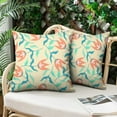 thumbnail image 4 of Outdoor Throw Pillow Covers 16x16 Inch Waterproof Spring Summer Red Tulip Outdoor Pillow Covers for Patio Funiture Garden Couch, 4 of 7