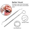 thumbnail image 4 of Kit de limpieza dental para eliminar la placa, 5 piezas, acero inoxidable. Herramientas de dentista para uso personal y doméstico., 4 of 4