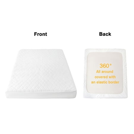 Mainstays Waterproof Mattress Pad, Full 54 in x 75 in