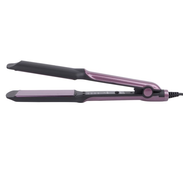 Plancha De Pelo Para Mujeres, Plancha Para Alisar El Cabello, Control De Encrespamiento, Cerámica, Plancha Plana De Calentamiento Rápido Ajustable Para Mujeres (enchufe De La UE 220-240 V)
