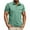Green A, variant on Ashirexll Mens T-shirts, Big and Tall Shirts for Men, Casual and Formal Shirts Turndown Collar Buttons Short Sleeve T-shirts