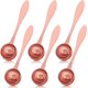thumbnail image 1 of Coffee Spoon Tea Spoons Mini Stainless Steel Measuring Spoon Long Handle Soup Spoon Measuring Spoons Mixing Spoon for Coffee, Tea, Sugar, 20ml (3, Gol, 1 of 5