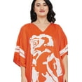 thumbnail image 6 of Gypsie Blu Women Tunics Dress Short 3/4 Sleeves Caftans for Ladies Casual Dresses, 6 of 7