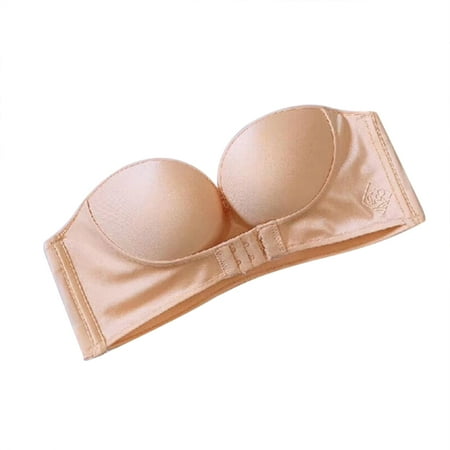 

Strapless Seamless Bralette Invisible Bras Underwear For Strapless Bra 32/70ab Skin Color