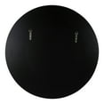 thumbnail image 4 of Kate and Laurel Caskill Framed Wall Mirror, 30 Inch Diameter, Charcoal Gray, Modern Circular Mirror for Wall Decor, 4 of 6