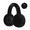 Black, variant on Winter Warm Plush Earmuffs, Foldable Windproof Ear Protection with Soft Velvet Lining, Cold Weather Ear Muffs for Outdoor Activities, Adjustable Comfortable Earmuffs for Daily Winter Wear Beige