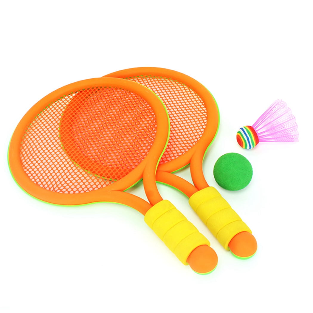 Ensemble De Raquette De Tennis Pour Enfants Formation De Raquette De Tennis Drole Raquette De Badminton Avec Balles Walmart Canada