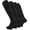Black(2 Packs), variant on Scrunch Football Socks Ultra Long 1 Pack/2 Packs Combed Cotton With Ankle Support Padded Knee High Socks Youth Adult