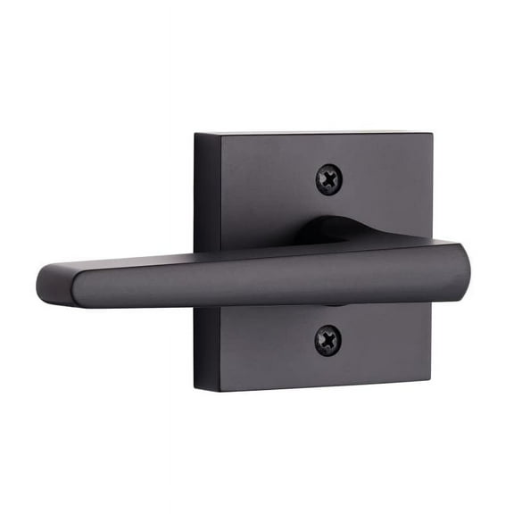 Sure-Loc Bs100-Sq Basel Non-Turning One-Sided Dummy Door Lever - Black