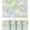 Beige/Sage, variant on Floral Vinyl Placemats Set of 4, Washable Heat Resistant Non-Slip Woven Plastic PVC Place Mats for Farmhouse Holiday Party Kitchen Dining Decor