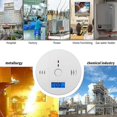 thumbnail image 4 of 2Pcs Digital Carbon Monoxide (Co) Detector Alarm Battery Powered, 4 of 5