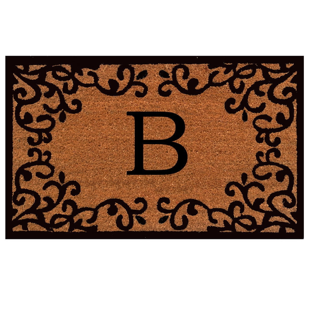 Calloway Mills Chateaux Monogram Outdoor Doormat 18" x 30" (Letter A)