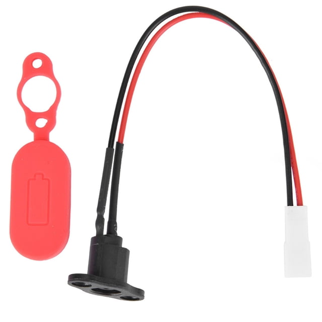 BRI Puerto de carga de funda de silicona con cubierta impermeable para accesorio para patinete eléctrico Xiaomi M365