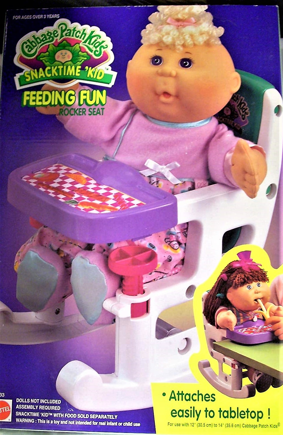 cabbage patch doll snacktime kid