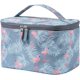 thumbnail image 1 of Cosmetic Storage Bag Women's Cosmetic Bag Travel Storage Bag For Cosmetic Case/Organizer/Toiletry Bag, Blue Flamingo, 1 of 5