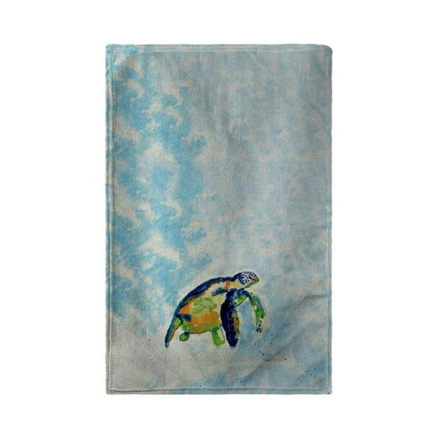 Betsy Drake BT134 Blue Sea Turtle Serviette de Plage - 30 x 50 Po.